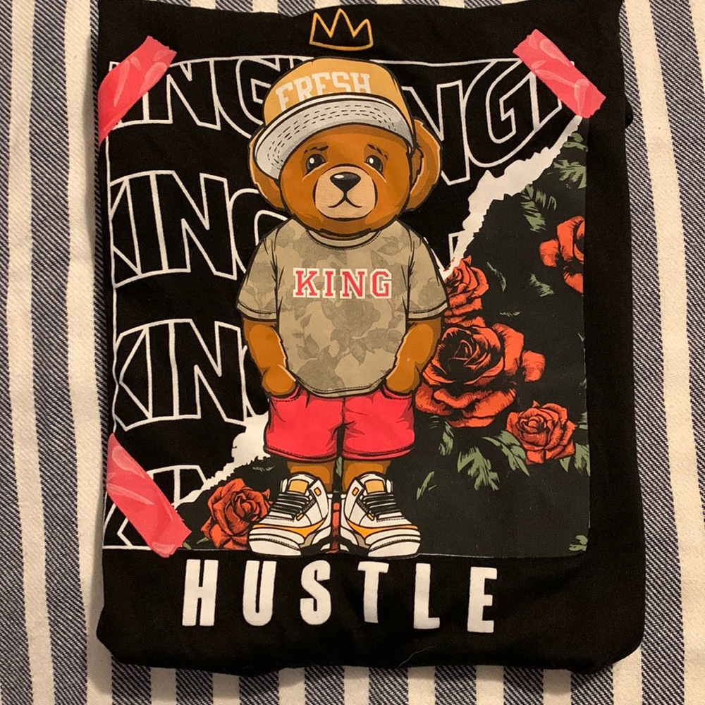 Youth Size 7 King Hustle T-shirt